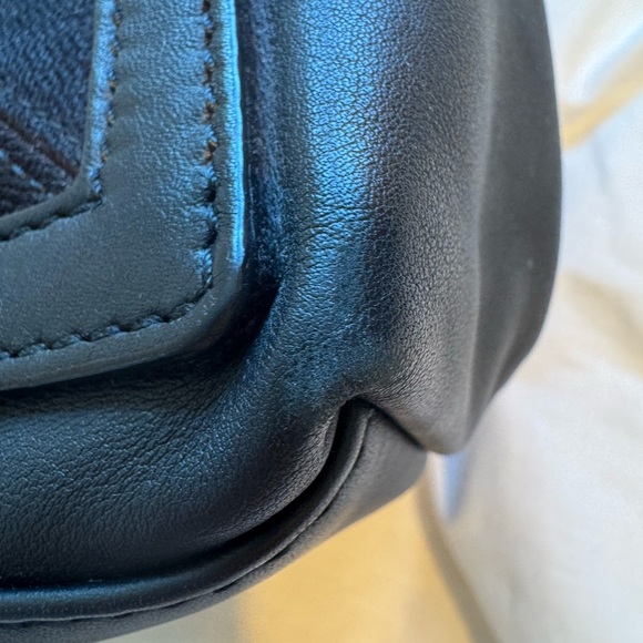 Balenciaga Navy Cabas Small Leather Tote Black - Picture 16 of 16